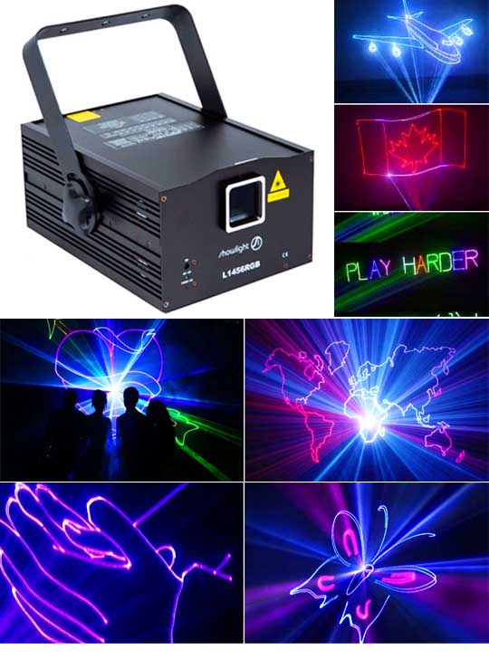 Сценический театральный лазер SHOWLIGHT L1456RGB