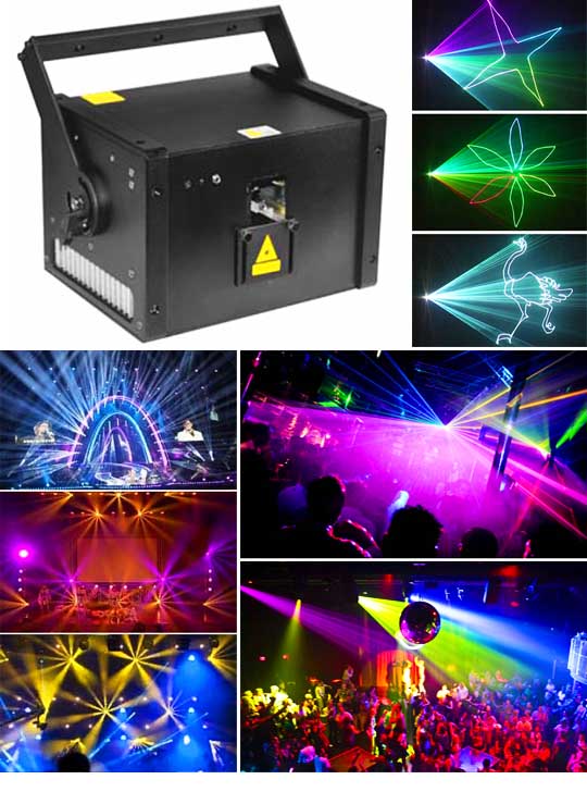 Сценический театральный лазер AH30RGB