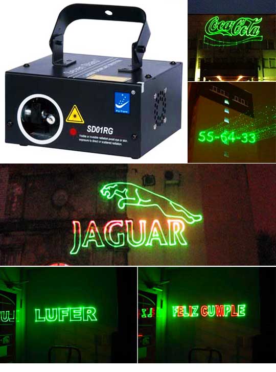Пишущий рекламный лазер Big Dipper GRAFICADOR