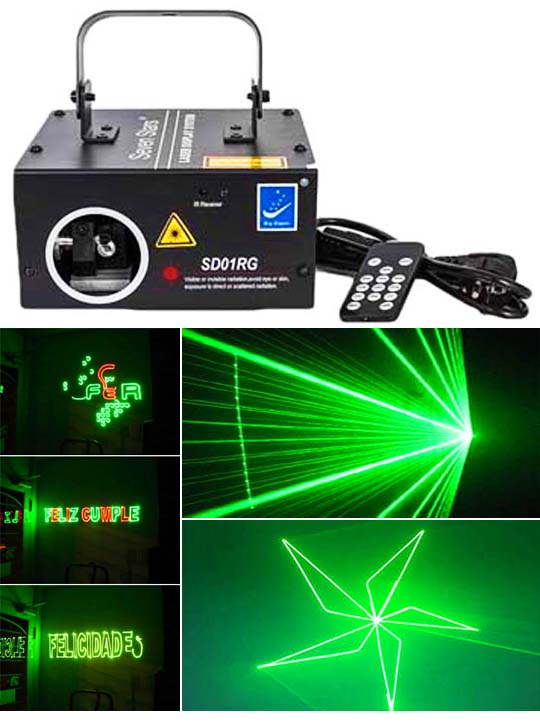 Лазер для дискотек Big Dipper GRAFICADOR