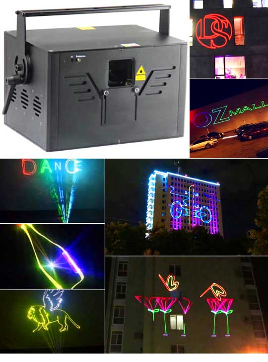 Анимационный лазерный проектор AH150RGB