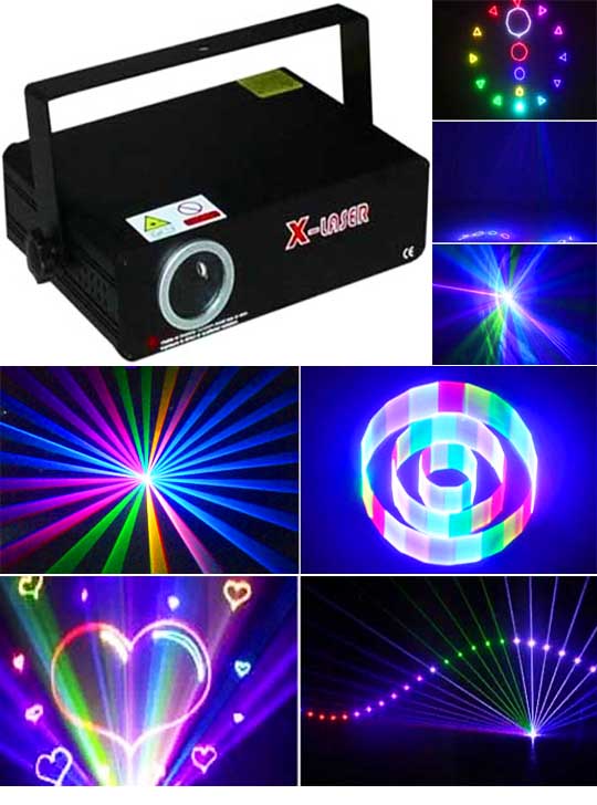 Пишущий рекламный лазер RGB300SD
