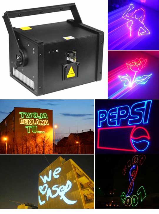 Анимационный лазерный проектор AH30RGB