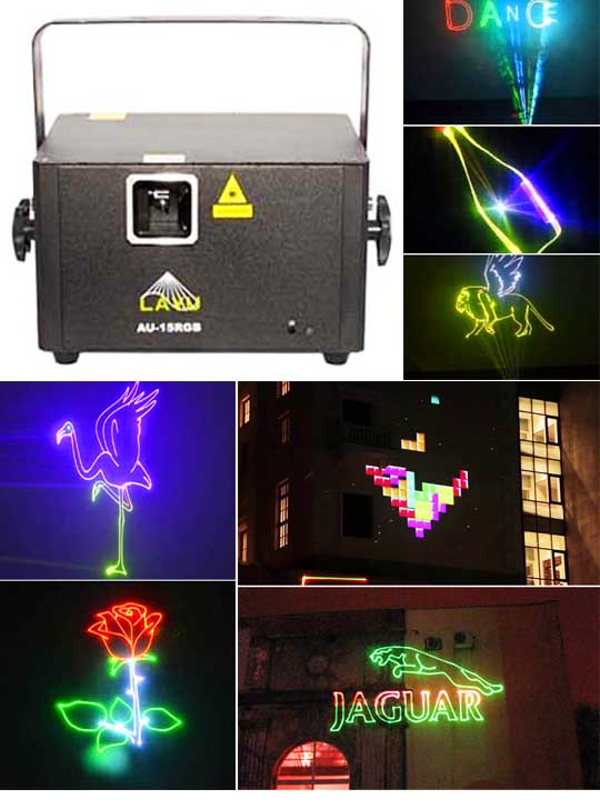 Оборудование для рисования на домах AU15RGB