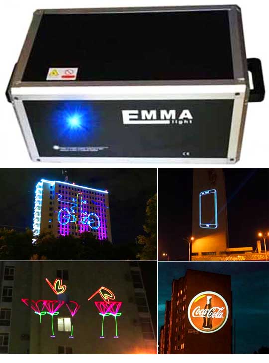 Лазер для дискотек 1500МВТ 3D SD RGB
