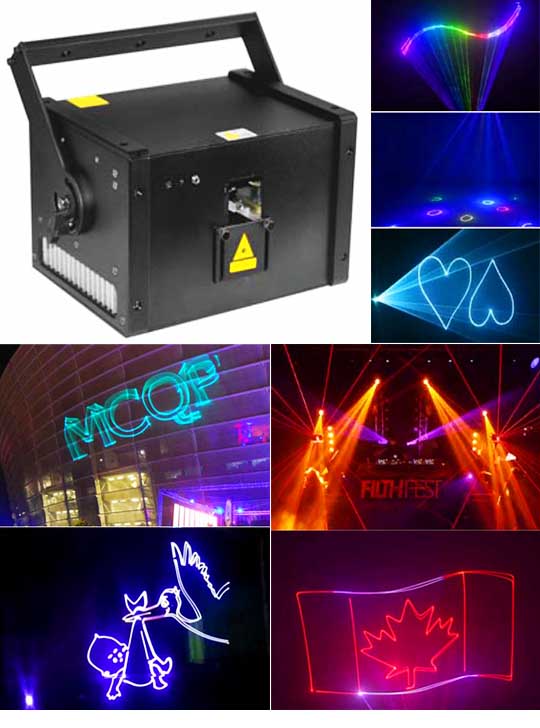 Оборудование для лазерной рекламы AH30RGB